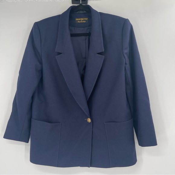 Giorgio Sant’ Angelo 100% Merino Wool Blazer Jacket - Picture 13 of 13